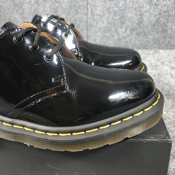 Dr. Martens 1461 Shoes Womens Size 7 Black Patent Leather Oxfords Casual - Picture 16 of 16